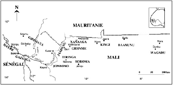 Carte du Pays Soninké Carte du Pays Soninké