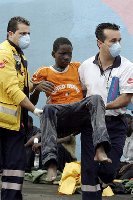 EMIGRATION CLANDESTINE - Les S�n�galais rallient l'Espagne par la mer