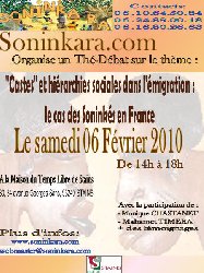 Th�-D�bat: Castes et hi�rarchies sociales dans l'�migration: Le cas des Sonink�s en France