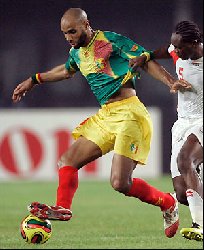Football: Fr�d�ric Kanout�, �lu meilleur joueur africain de l'ann�e 2007