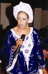 Kayi Soumounou, artiste chanteuse: l'une des c�l�bres voix Sonink�