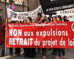 Manifestations dans toute la France contre la politique d'immigration du gouvernement