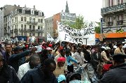 Douze ans apr�s Saint-Bernard, des sans-papiers manifestent