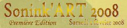 Le DVD de Sonink'ART 2008 est sorti Le DVD de Sonink'ART 2008 est sorti